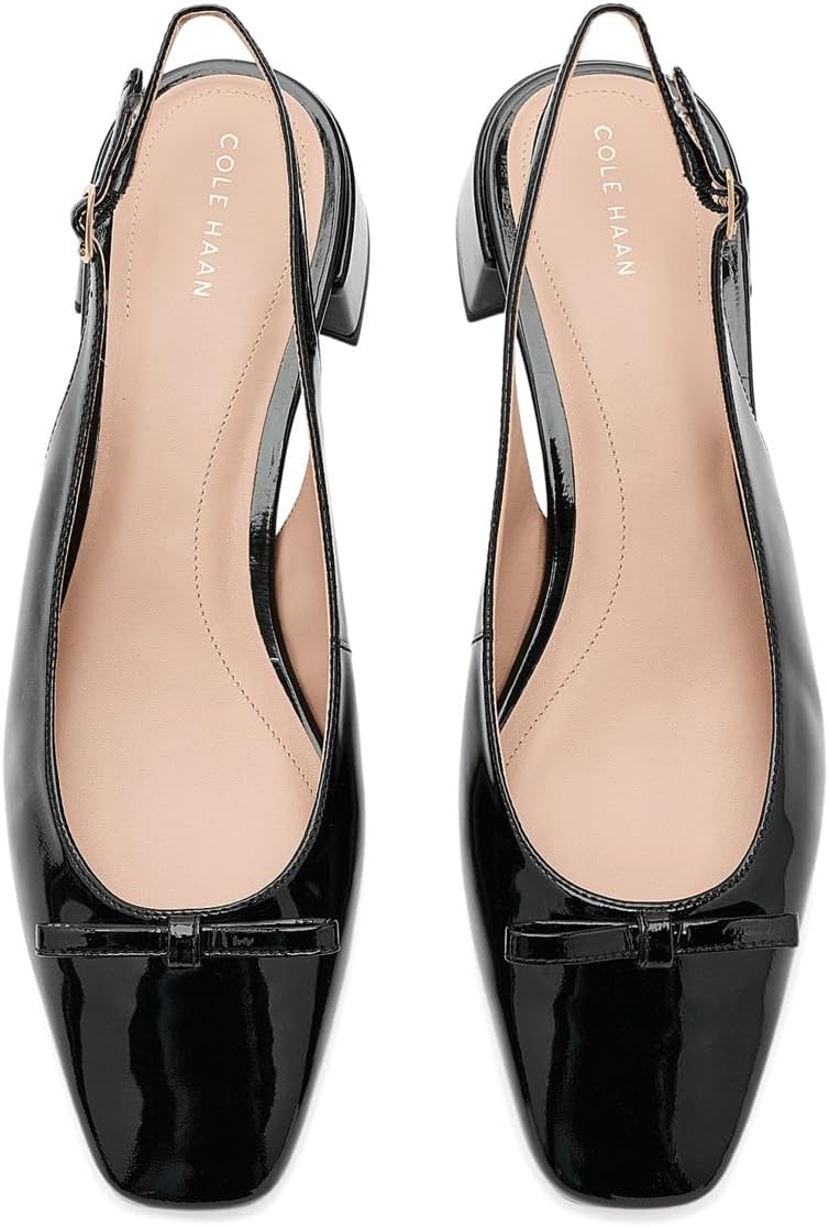 콜 한 Patsy Bow Slingback Pumps
