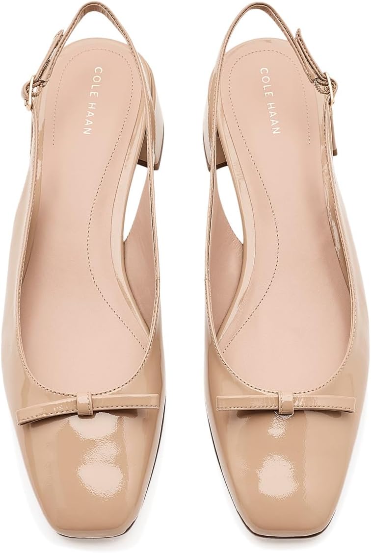 콜 한 Patsy Bow Slingback Pumps