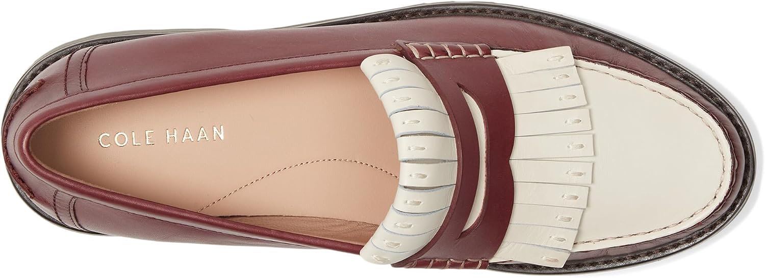 콜 한 Treena Lug Kiltie Loafers