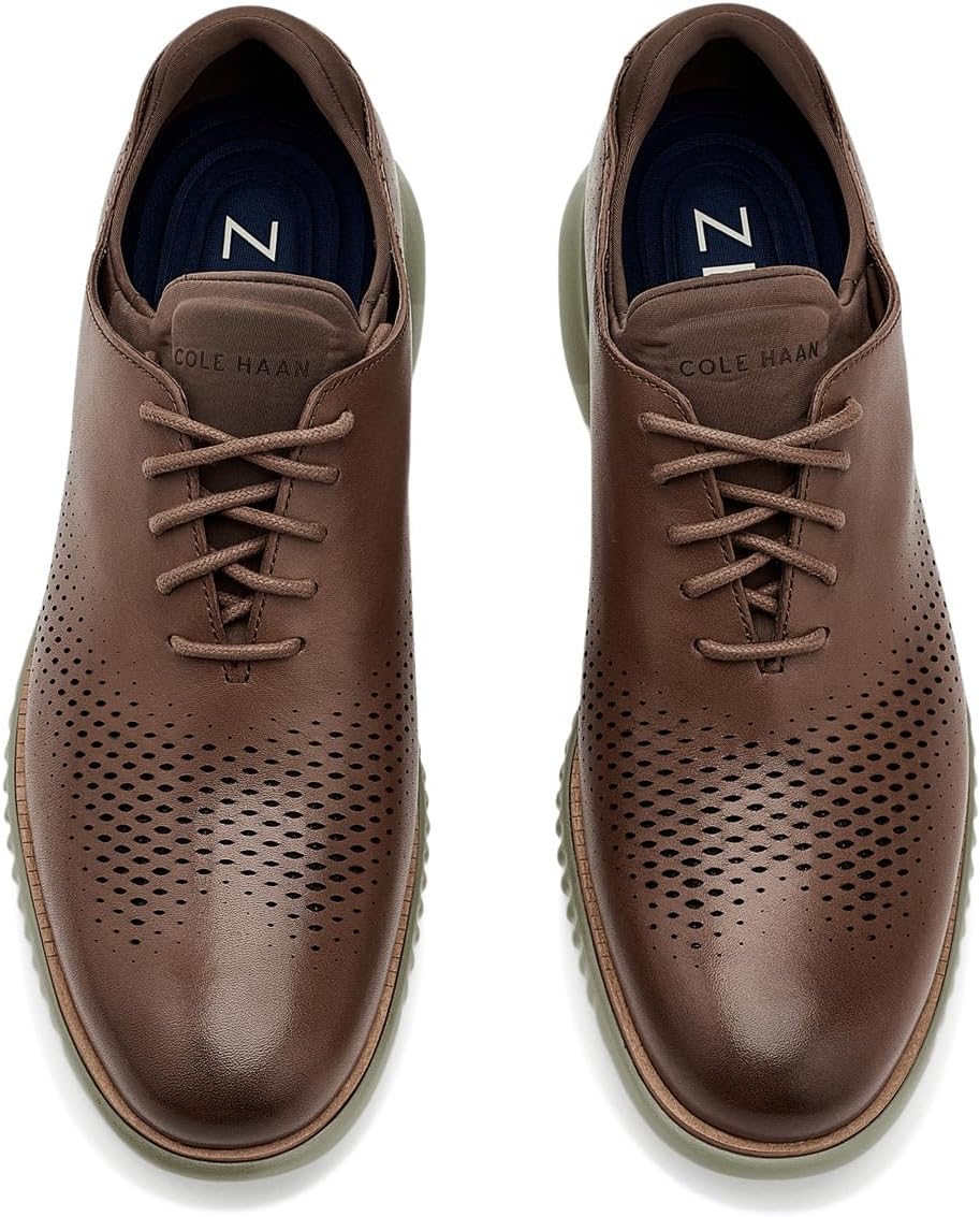 콜 한 2.Zerogrand Casual 라이트웨이트 레더 Laser Wing Tip Oxfords