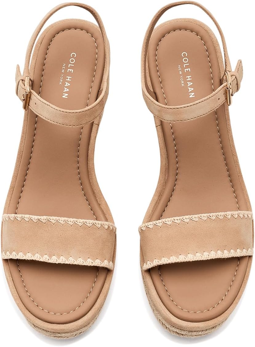 콜 한 Cloudfeel Asbury Espadrille Wedge 샌들
