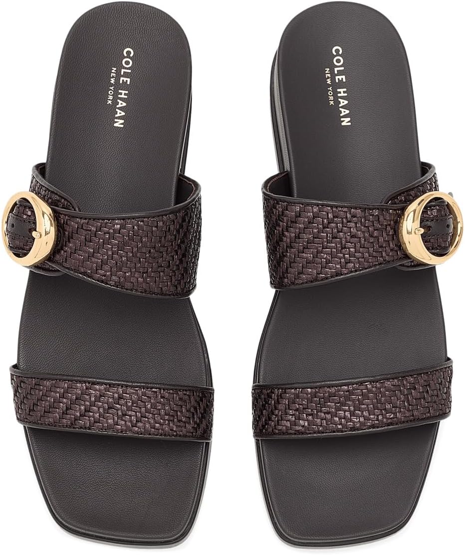 콜 한 Oaklynn Double Band Footbed 샌들