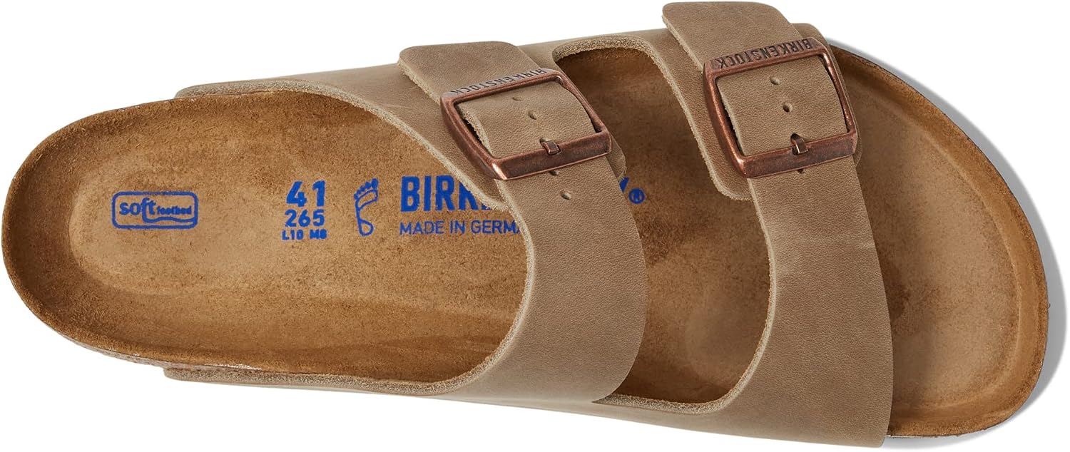 버켄스탁 아리조나 Soft Footbed Oiled 레더