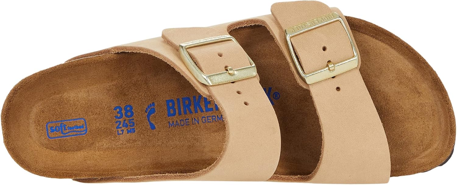 버켄스탁 아리조나 Soft Footbed Nubuck 레더