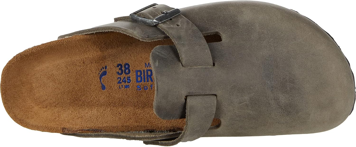 버켄스탁 보스턴 Clog Soft Footbed Oiled 레더