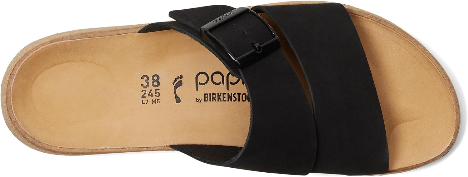 버켄스탁 Almina 플랫폼 샌들 Nubuck