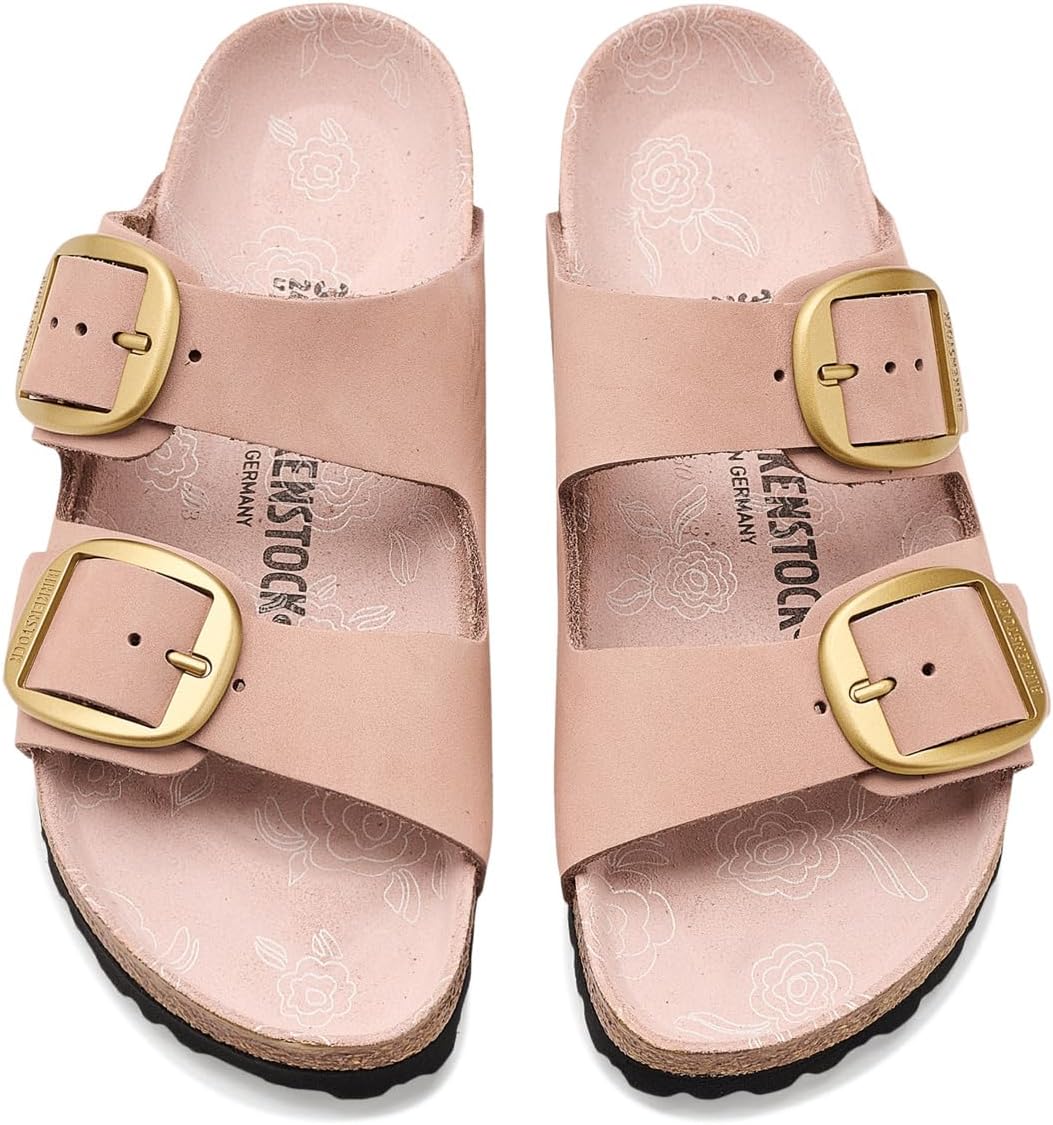 버켄스탁 Gizeh 빅 Buckle Printed Footbed Nubuck