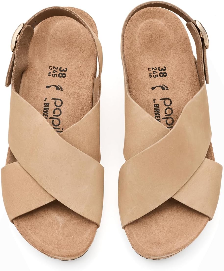 버켄스탁 Samira Wedge Nubuck 레더