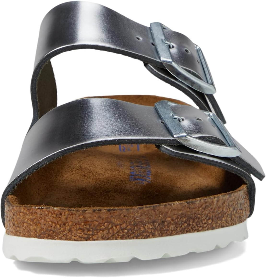 버켄스탁 아리조나 Soft Footbed Metallic 레더