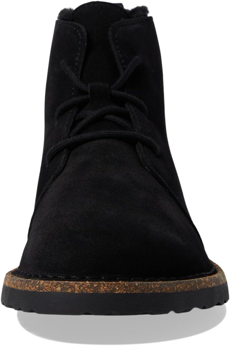 버켄스탁 Uppsala 미드 레이스 Up Shearling 스웨이드