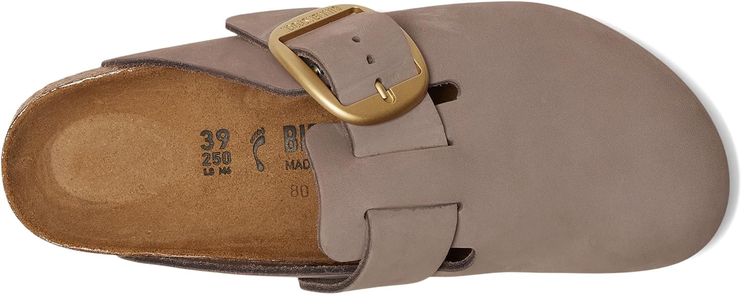 버켄스탁 보스턴 빅 Buckle Clog Nubuck 레더