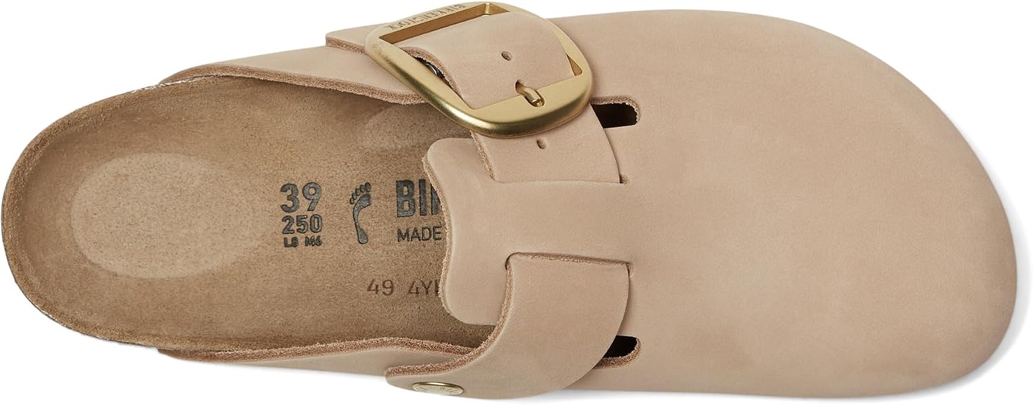 버켄스탁 보스턴 빅 Buckle Clog Nubuck 레더