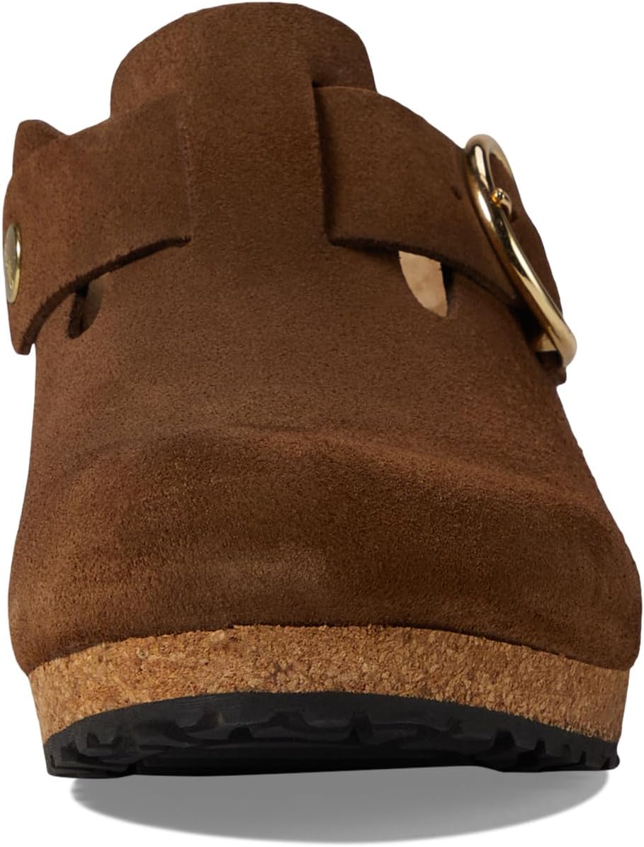 버켄스탁 Fanny Wedge Clog 스웨이드