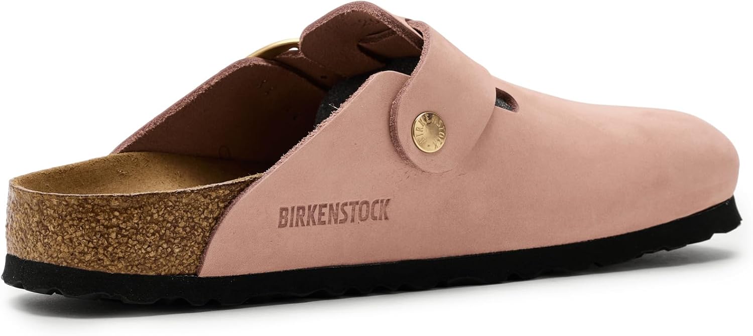 버켄스탁 보스턴 빅 Buckle Clog Nubuck 레더