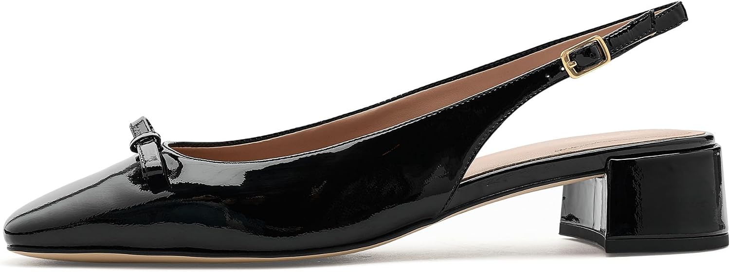 콜 한 Patsy Bow Slingback Pumps