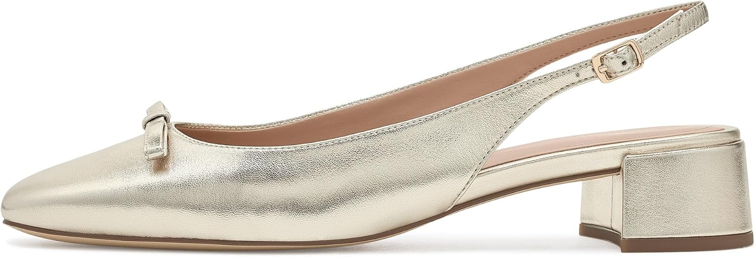 콜 한 Patsy Bow Slingback Pumps
