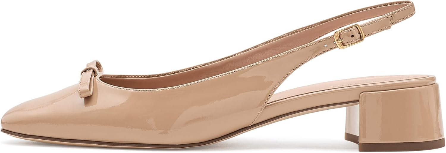 콜 한 Patsy Bow Slingback Pumps