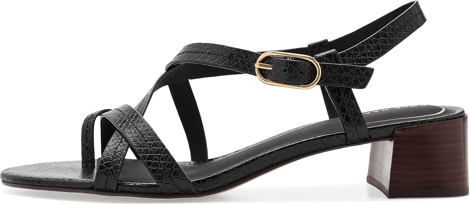 콜 한 Dillon Block Heel Thong 샌들
