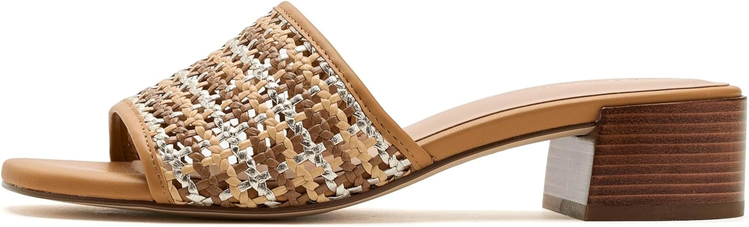 콜 한 Calli Single Band Block Heel