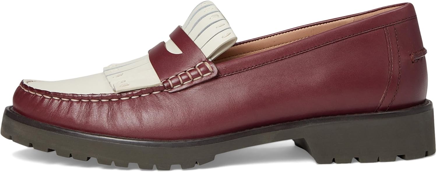 콜 한 Treena Lug Kiltie Loafers