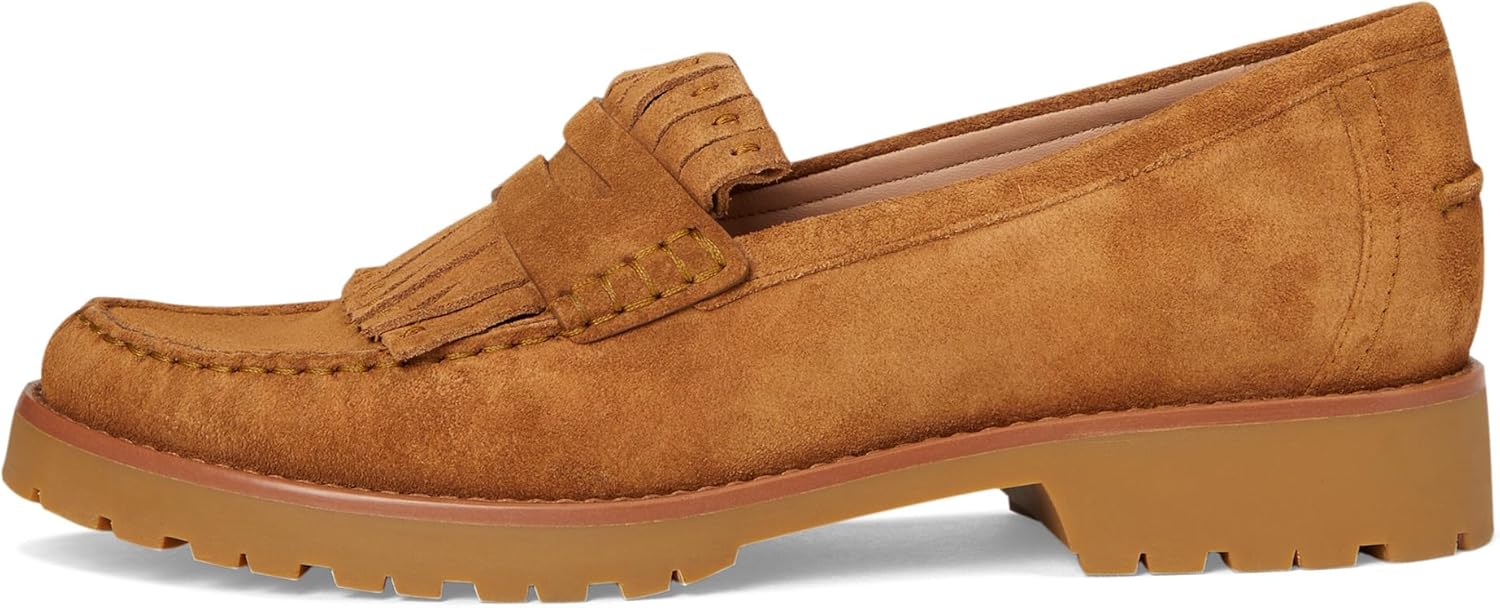 콜 한 Treena Lug Kiltie Loafers