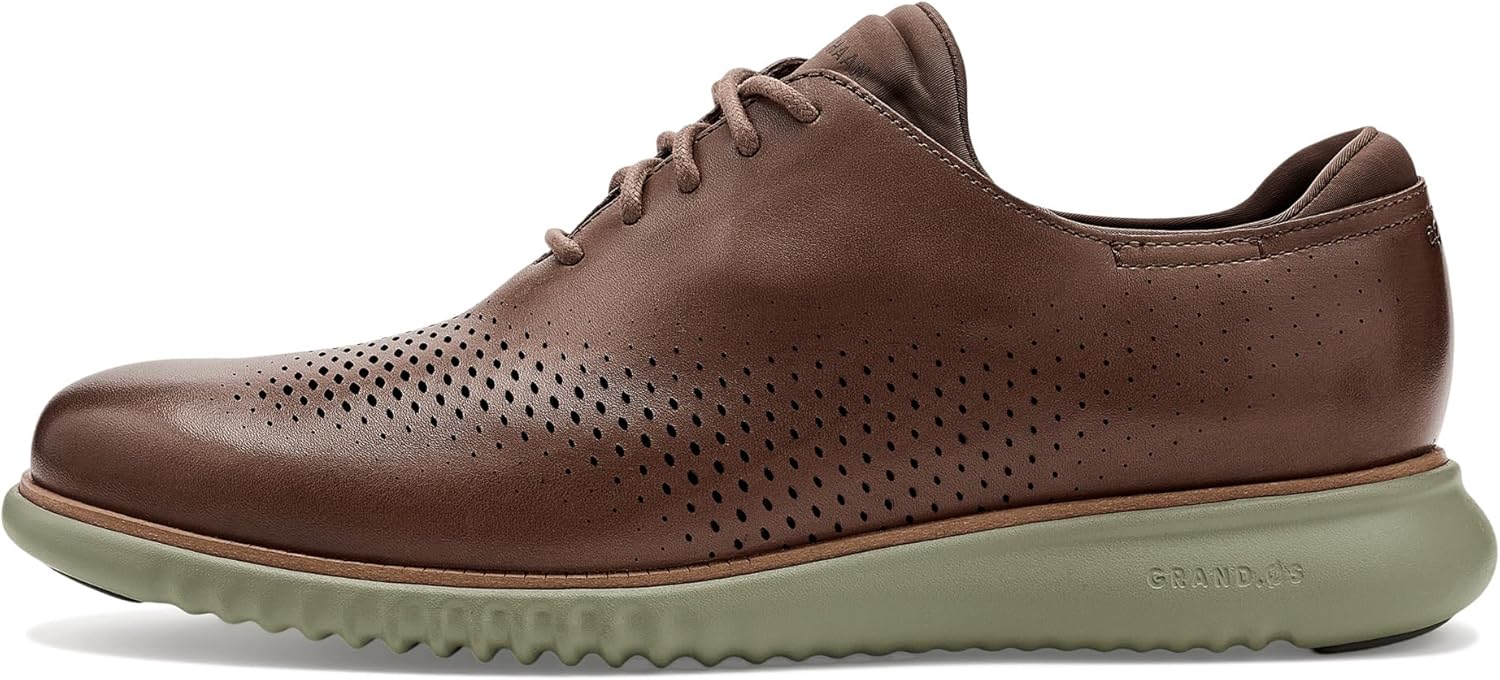 콜 한 2.Zerogrand Casual 라이트웨이트 레더 Laser Wing Tip Oxfords