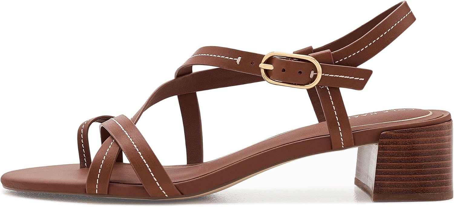 콜 한 Dillon Block Heel Thong 샌들