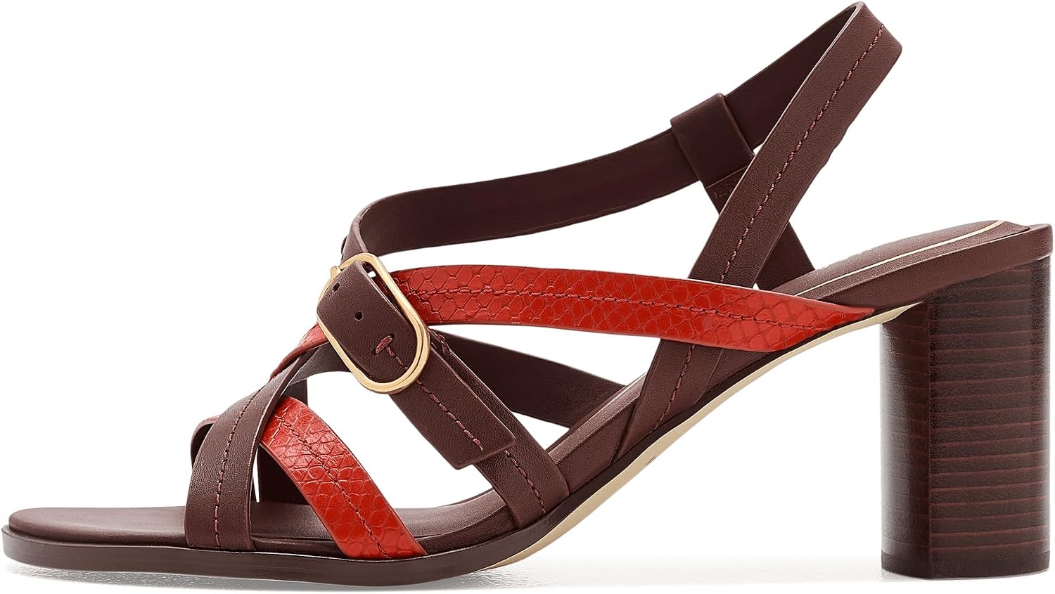 콜 한 Dillon Heeled Strappy 샌들