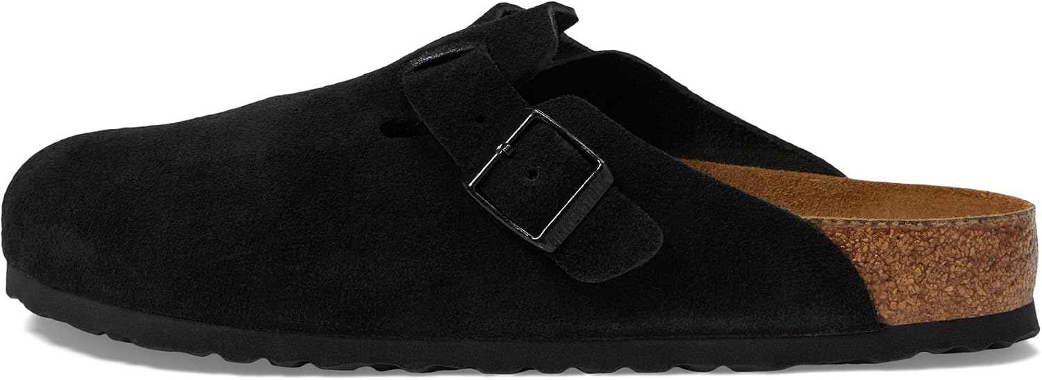 버켄스탁 보스턴 Clog Soft Footbed 스웨이드