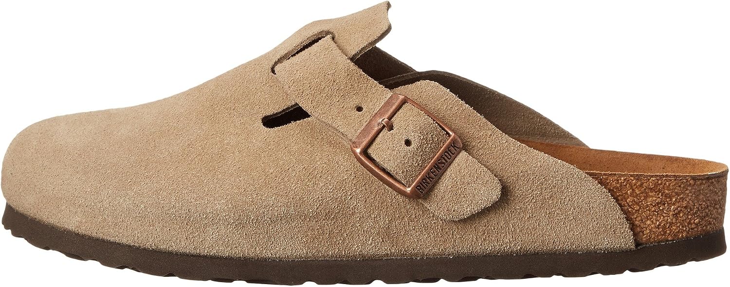 버켄스탁 보스턴 Clog Soft Footbed 스웨이드