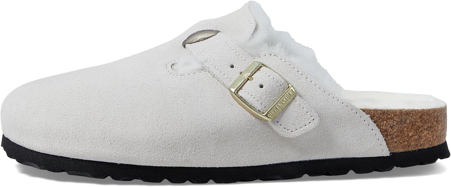 버켄스탁 보스턴 Shearling Clog 스웨이드