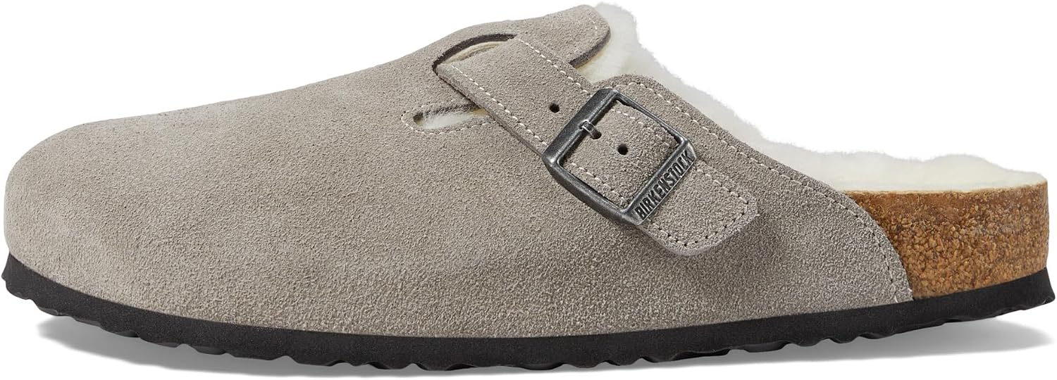 버켄스탁 보스턴 Shearling Clog 스웨이드