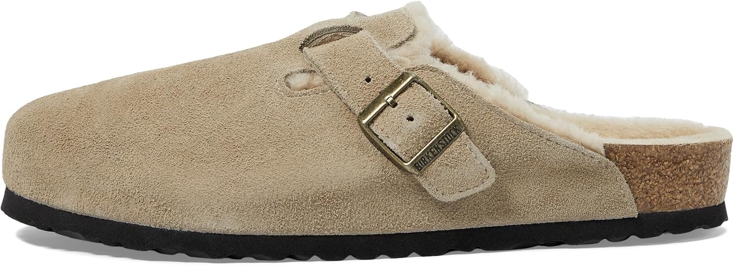 버켄스탁 보스턴 Shearling Clog 스웨이드