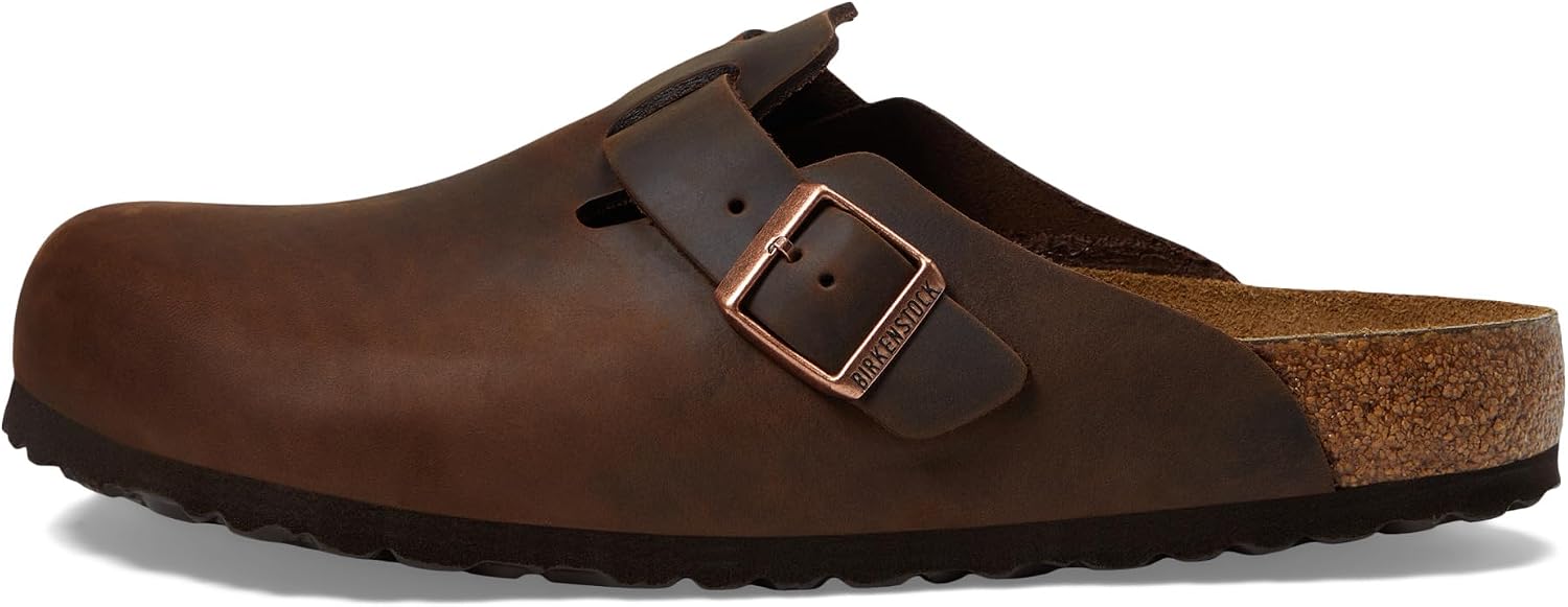 버켄스탁 보스턴 Clog Soft Footbed Oiled 레더