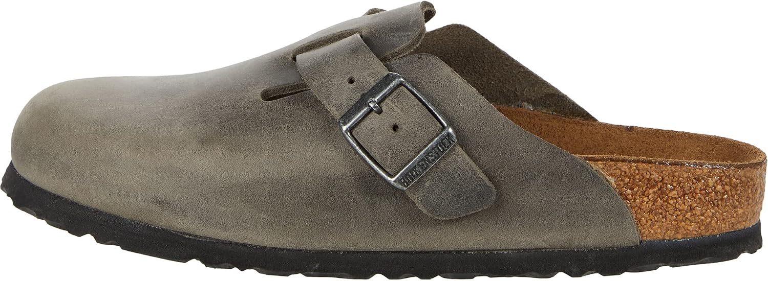 버켄스탁 보스턴 Clog Soft Footbed Oiled 레더