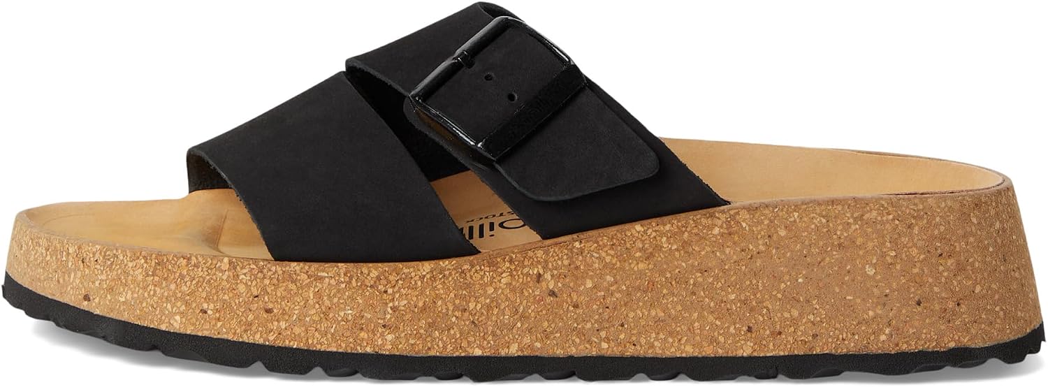버켄스탁 Almina 플랫폼 샌들 Nubuck