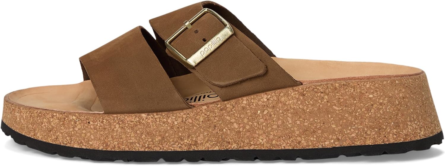 버켄스탁 Almina 플랫폼 샌들 Nubuck