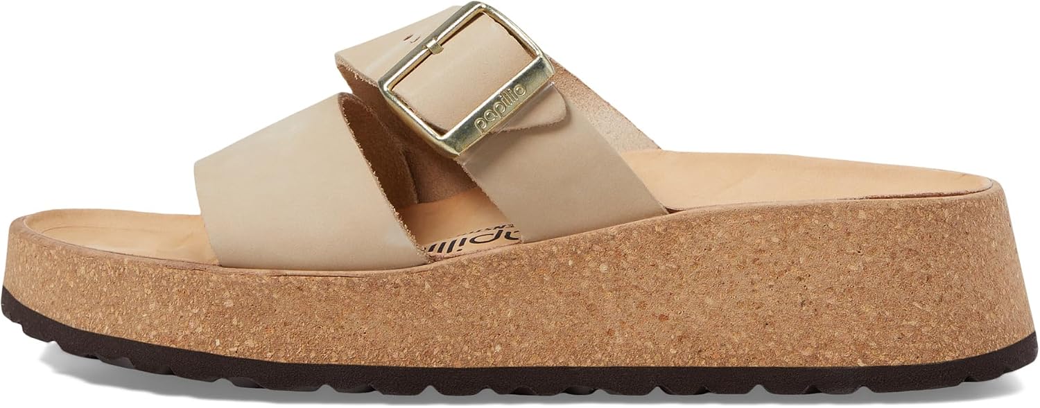 버켄스탁 Almina 플랫폼 샌들 Nubuck