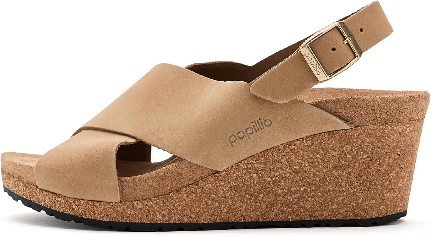 버켄스탁 Samira Wedge Nubuck 레더