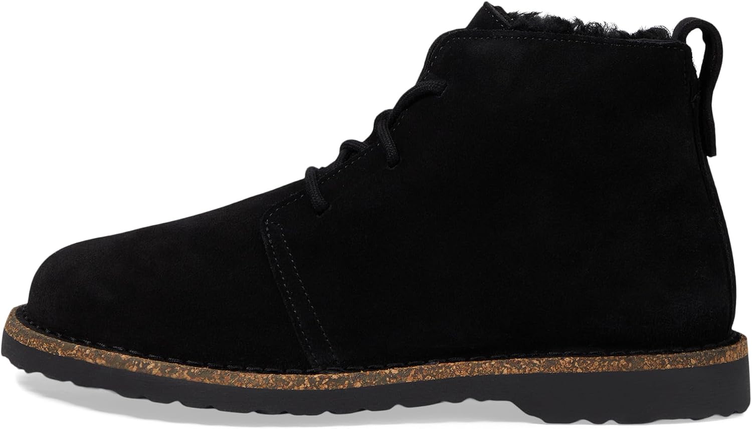 버켄스탁 Uppsala 미드 레이스 Up Shearling 스웨이드