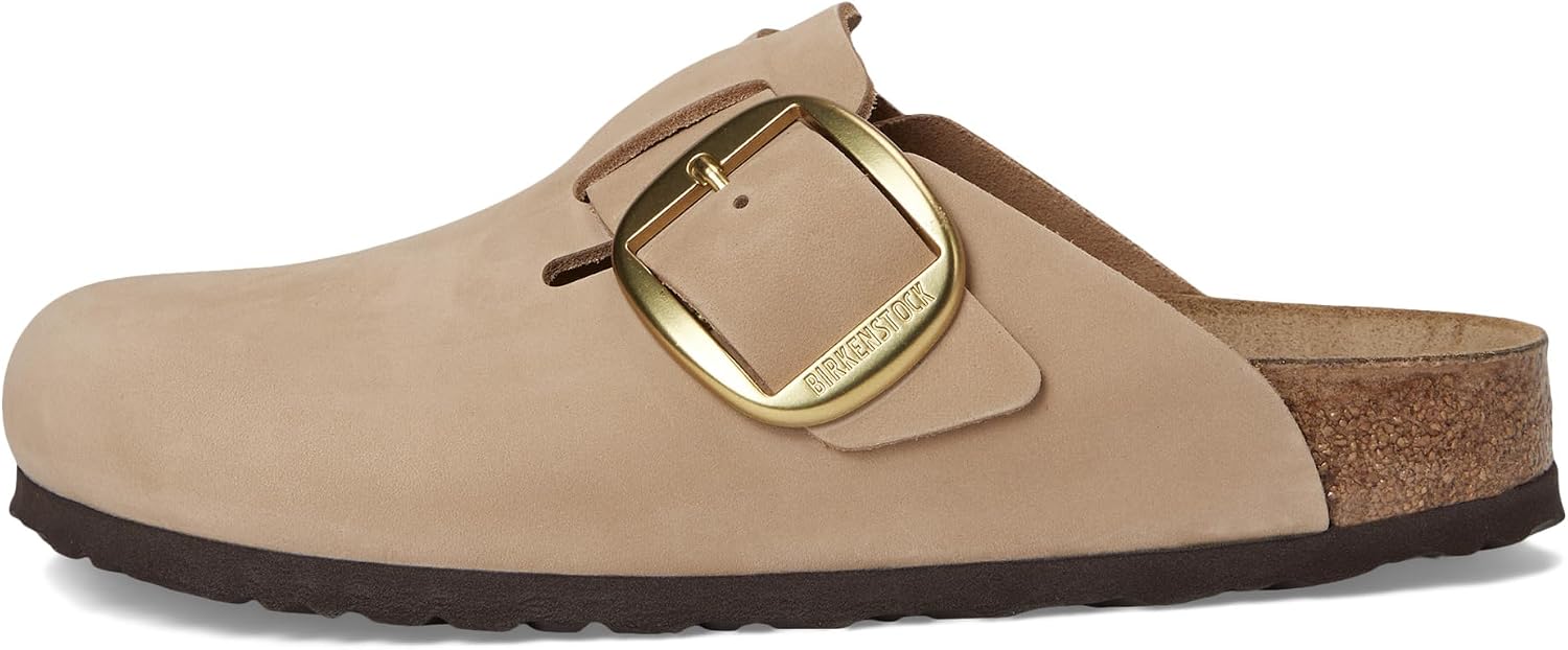 버켄스탁 보스턴 빅 Buckle Clog Nubuck 레더