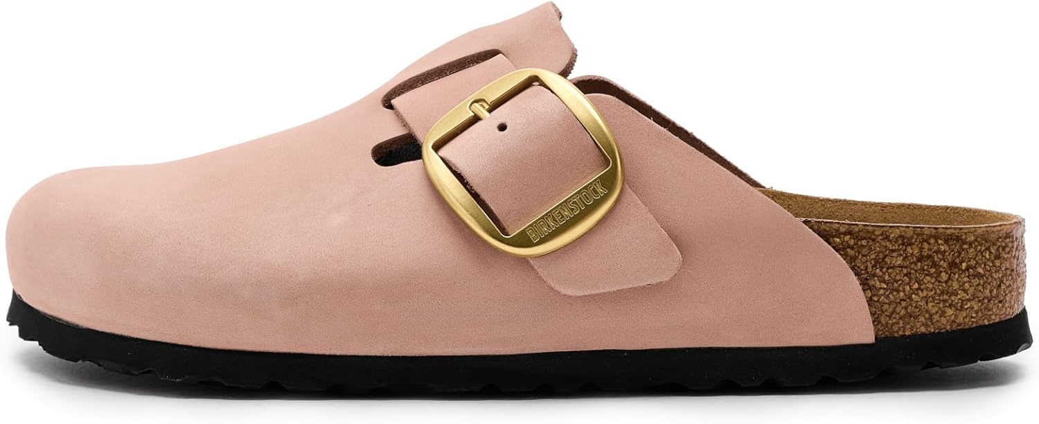 버켄스탁 보스턴 빅 Buckle Clog Nubuck 레더