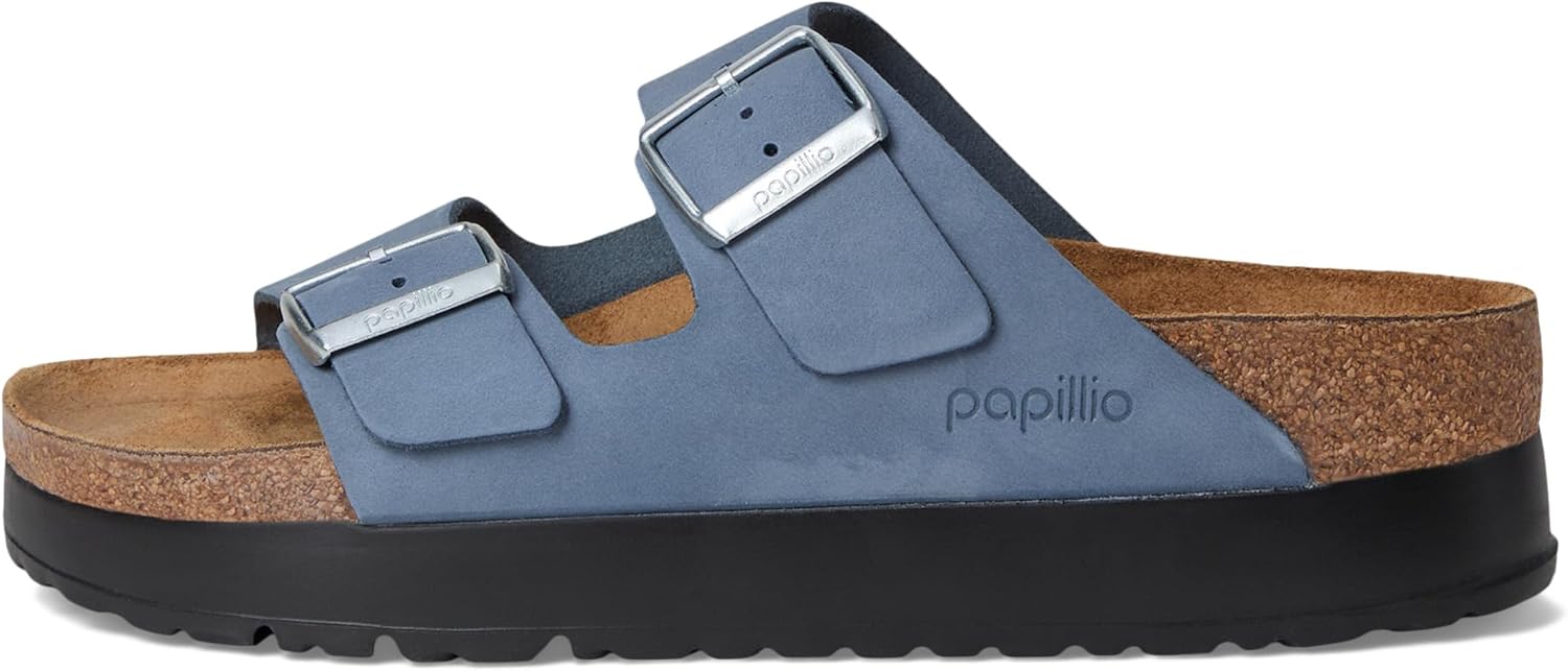버켄스탁 아리조나 플랫폼 샌들 Nubuck