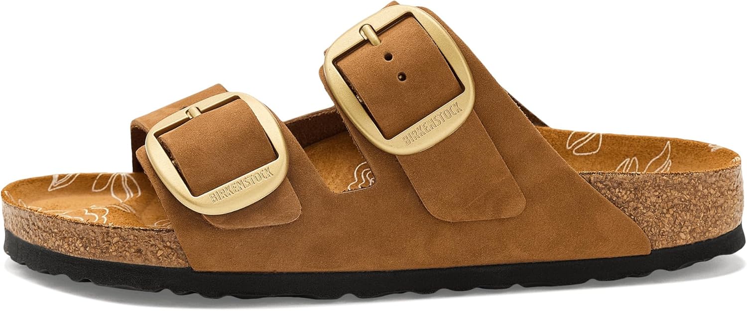 버켄스탁 아리조나 빅 Buckle Printed Footbed Nubuck