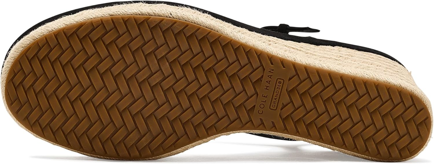 콜 한 Cloudfeel Asbury Espadrille Wedge 샌들