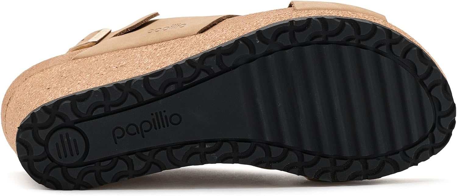 버켄스탁 Samira Wedge Nubuck 레더
