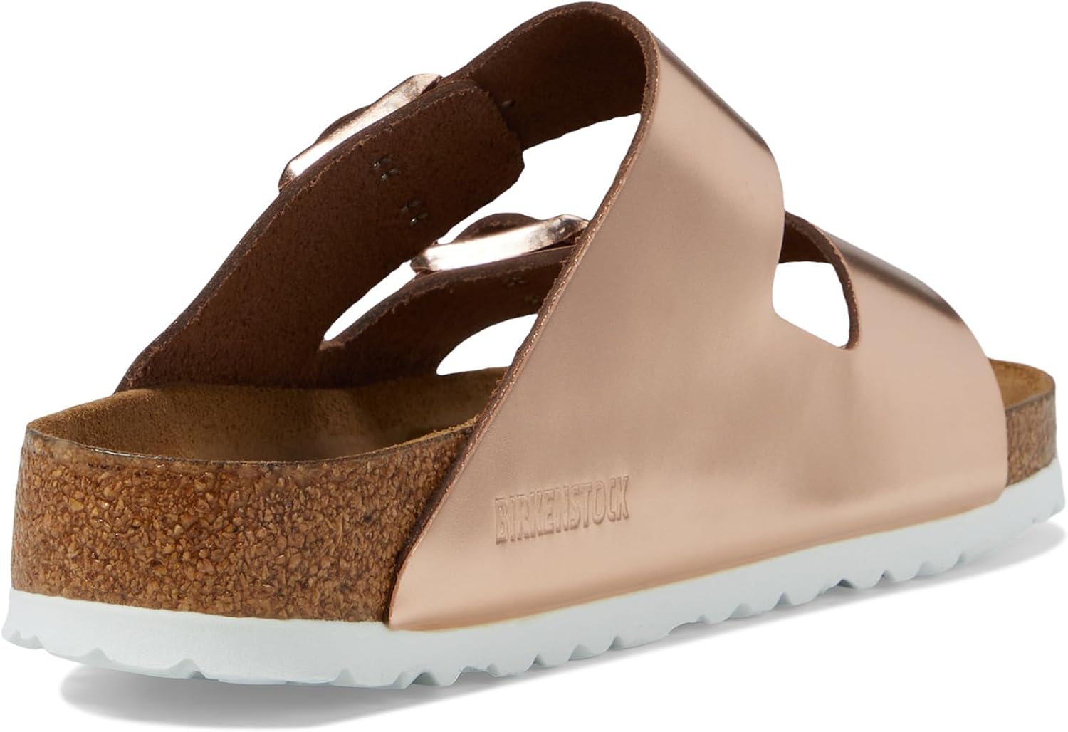 버켄스탁 아리조나 Soft Footbed Metallic 레더