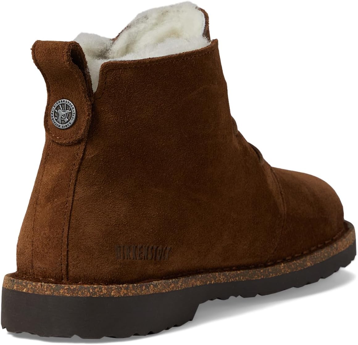 버켄스탁 Uppsala 미드 레이스 Up Shearling 스웨이드