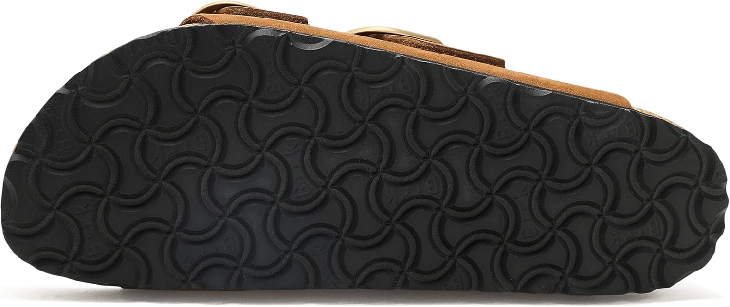 버켄스탁 아리조나 빅 Buckle Printed Footbed Nubuck