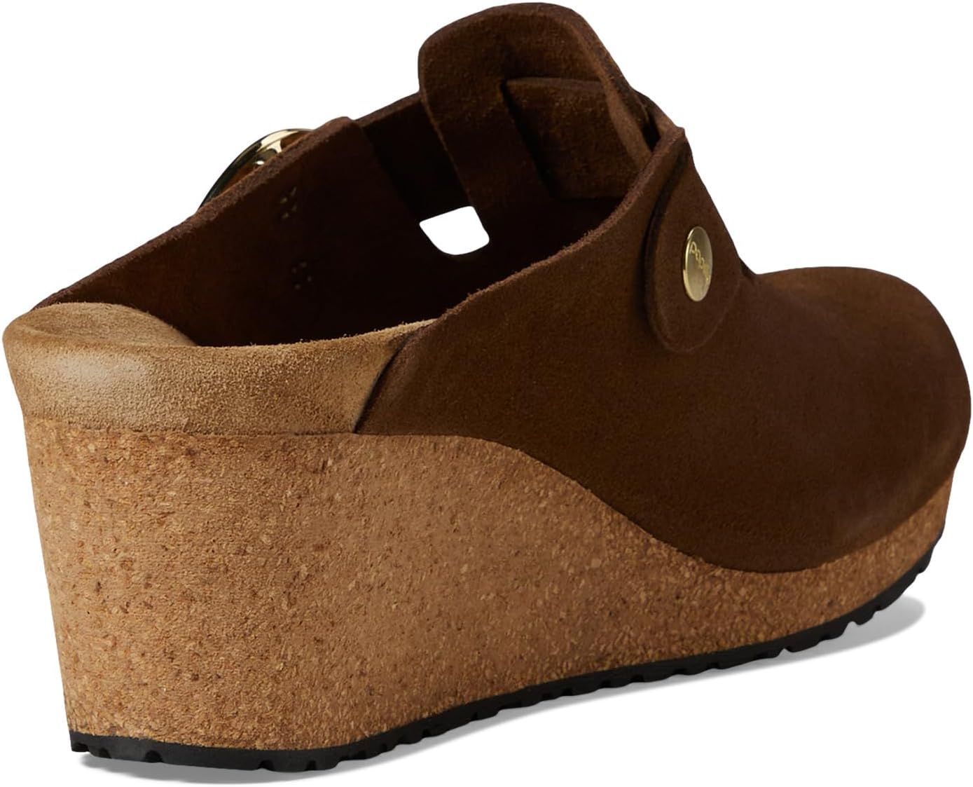 버켄스탁 Fanny Wedge Clog 스웨이드